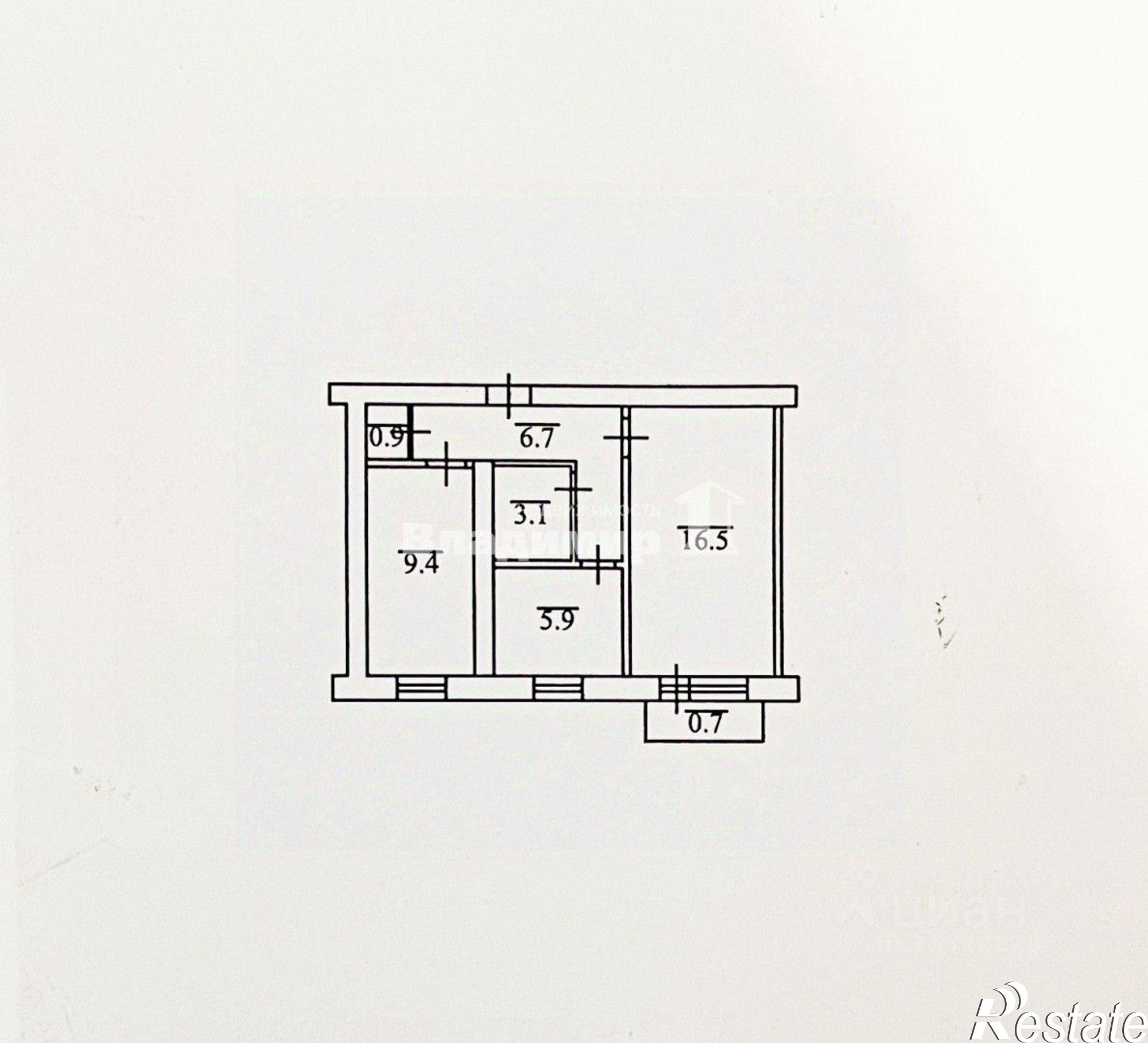 Купить квартиру за 4 900 000 рублей на Пограничная улица, 18