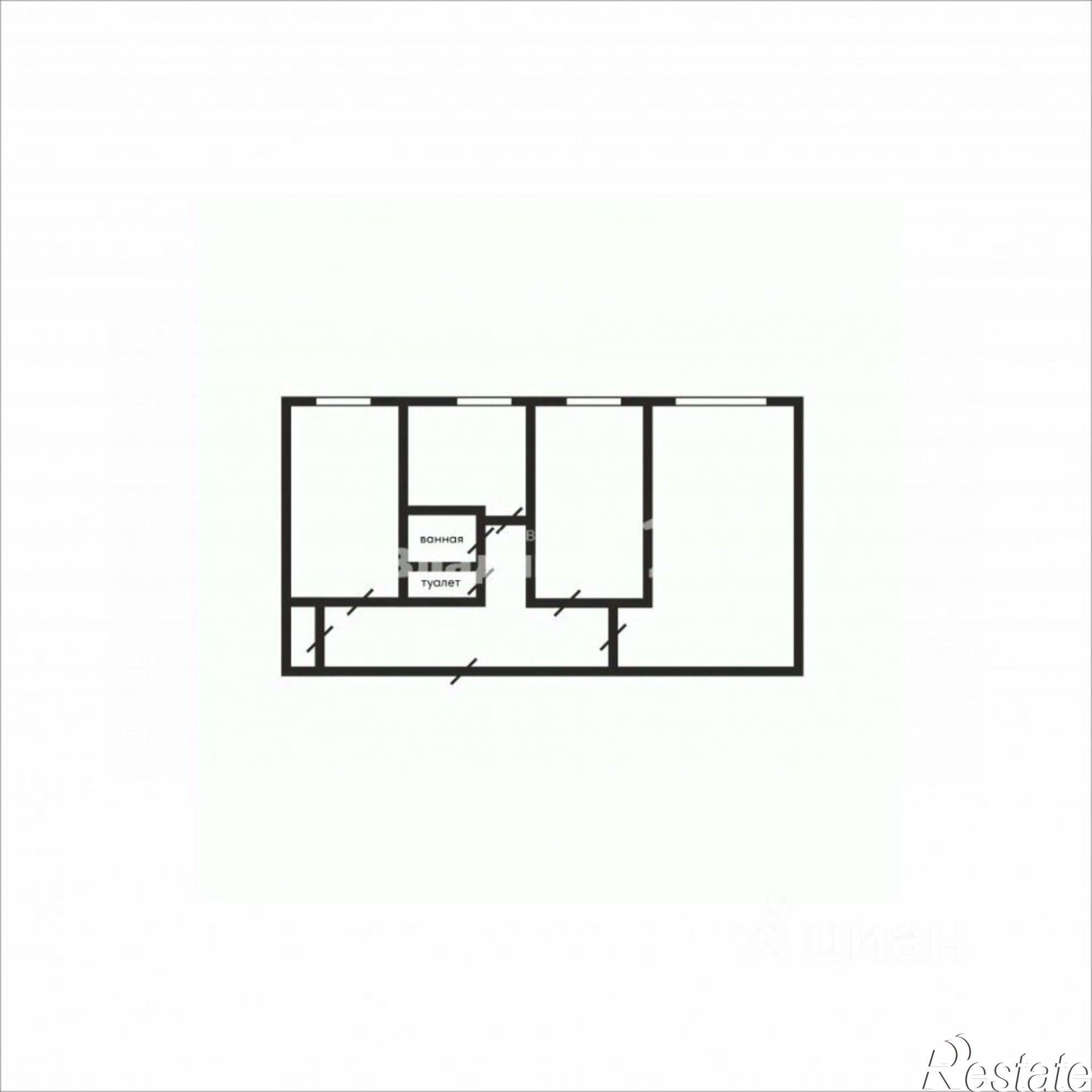 Купить квартиру за 5 500 000 рублей на Ленинградская улица, 10