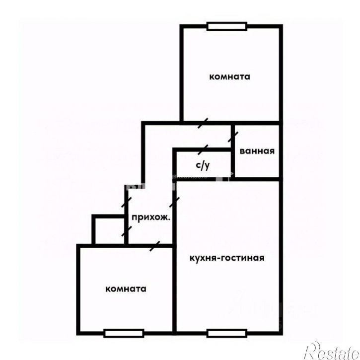 2-комн квартира улица Астафьева, 115,  д. 115