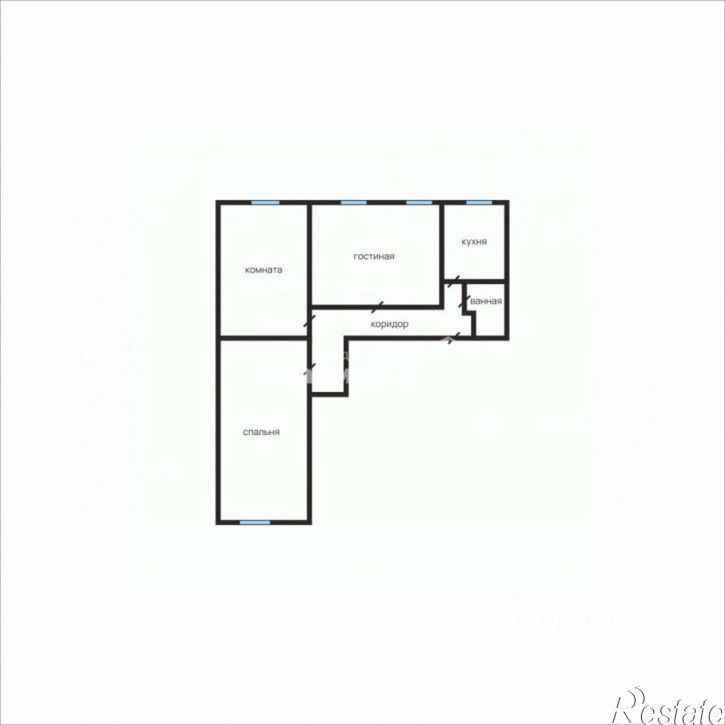 3-комн квартира улица Первостроителей, 16А,  д. 16А