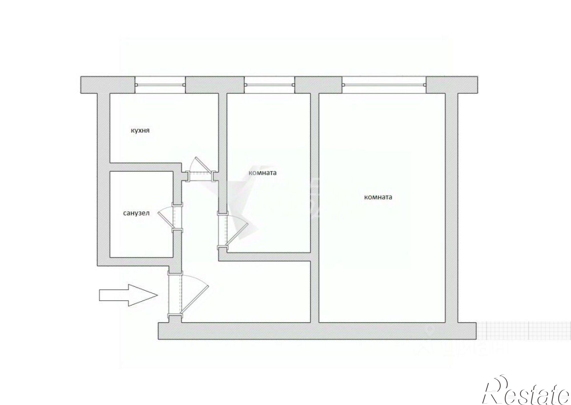 Купить квартиру за 4 500 000 рублей на ул Омская, 8