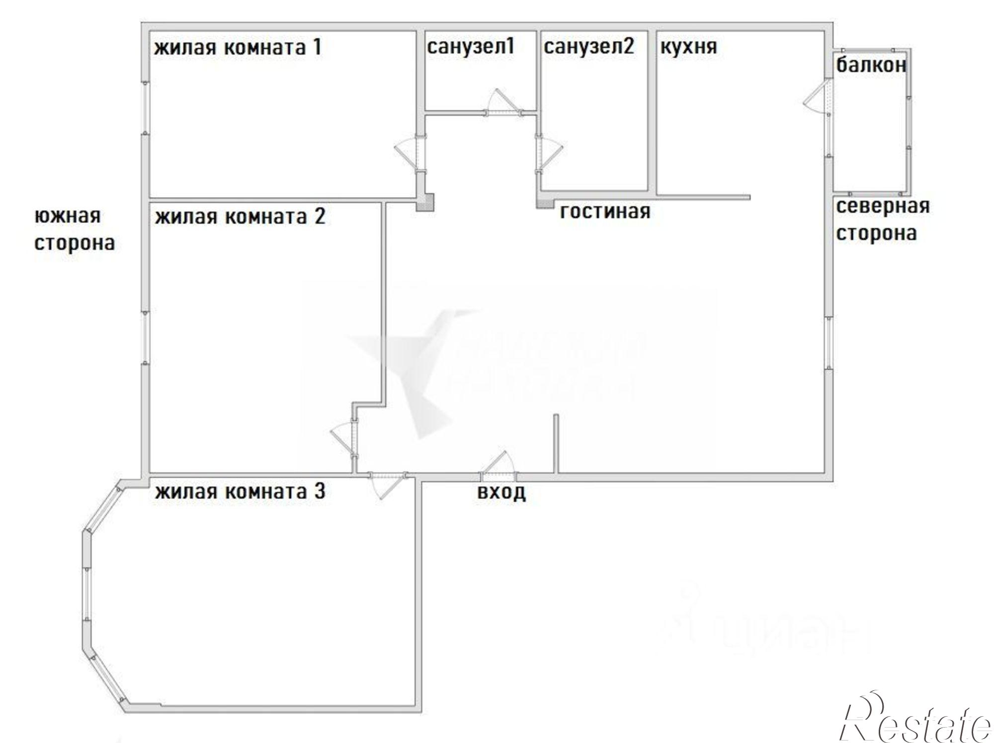 Купить квартиру за 8 300 000 рублей на Находкинский проспект, 100