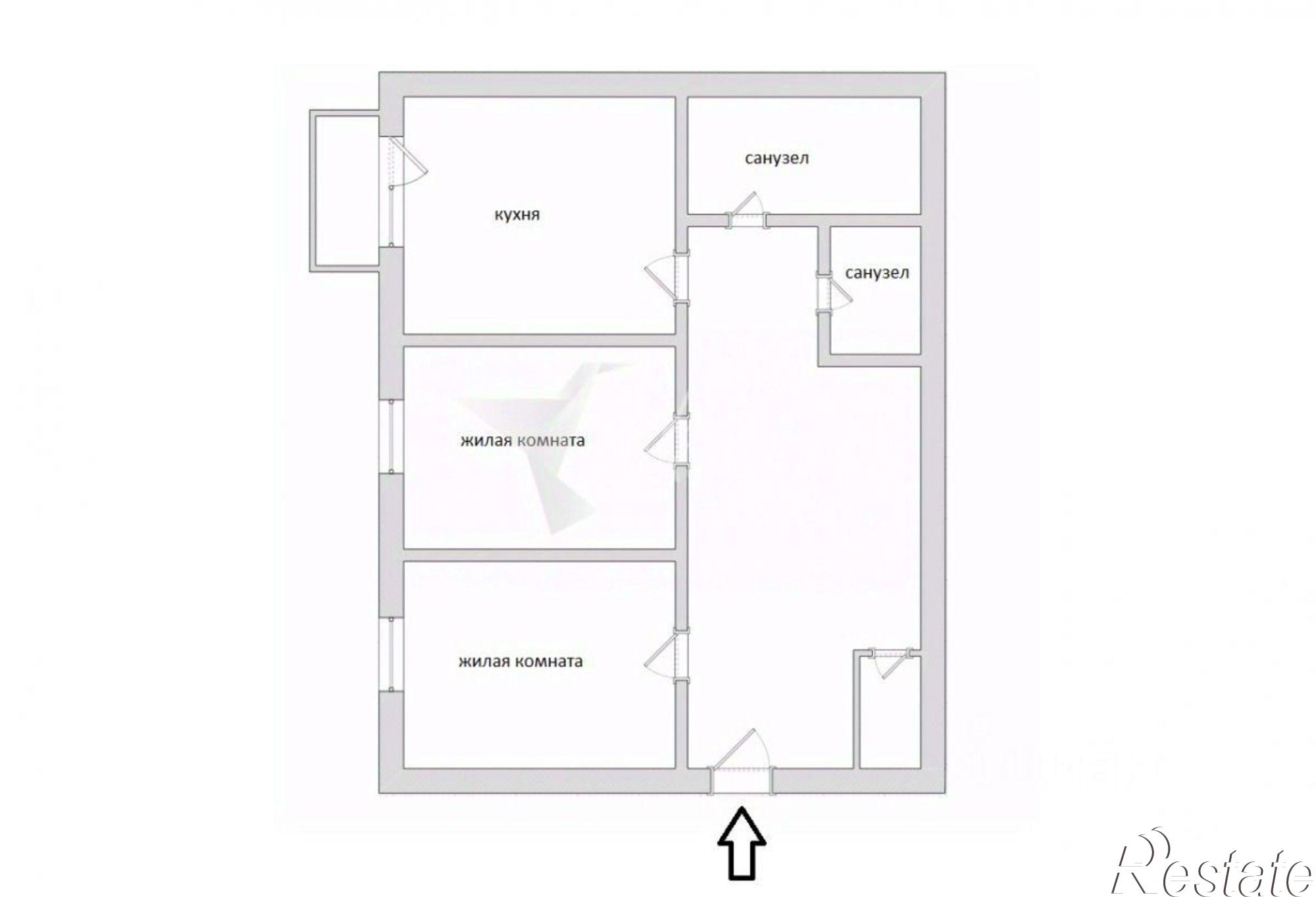 Купить квартиру за 4 700 000 рублей на ул Ленинская, 5