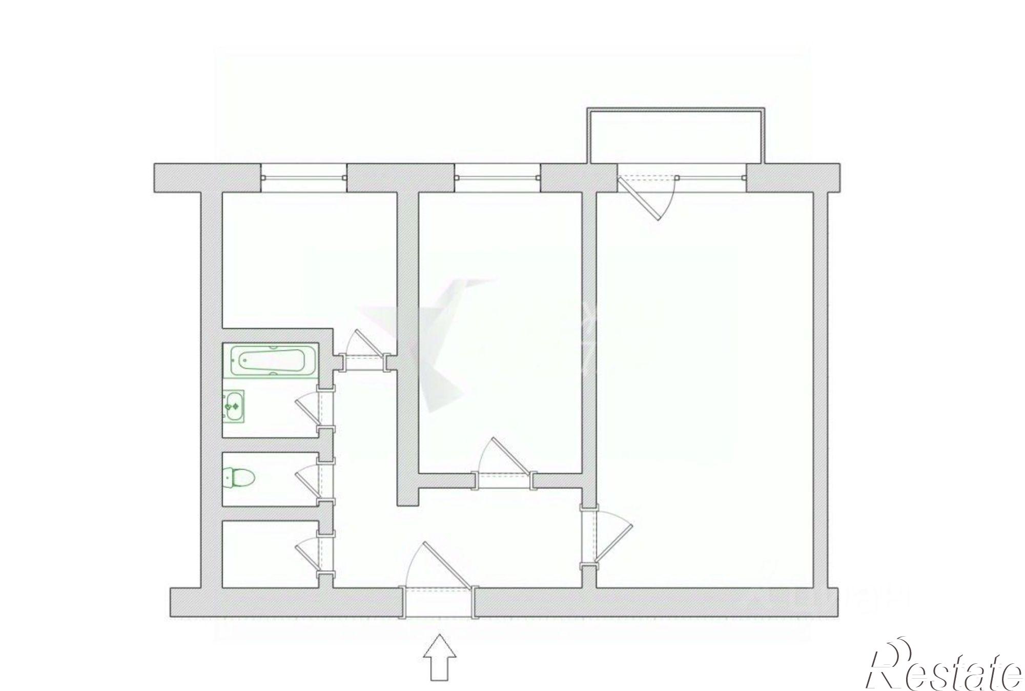 Купить квартиру за 3 500 000 рублей на ул Первостроителей, 4