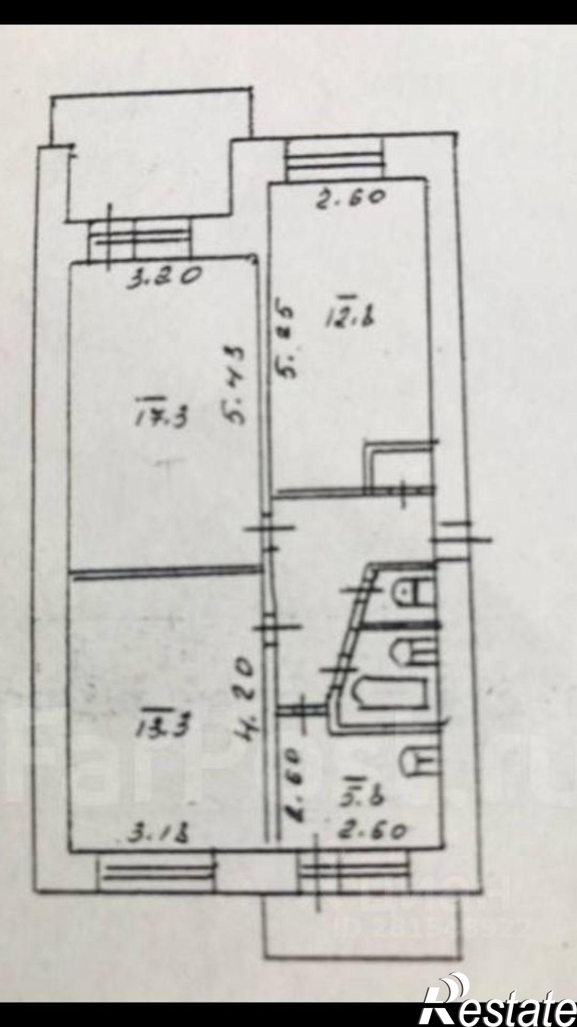 Купить квартиру за 6 800 000 рублей на улица Победы, 3