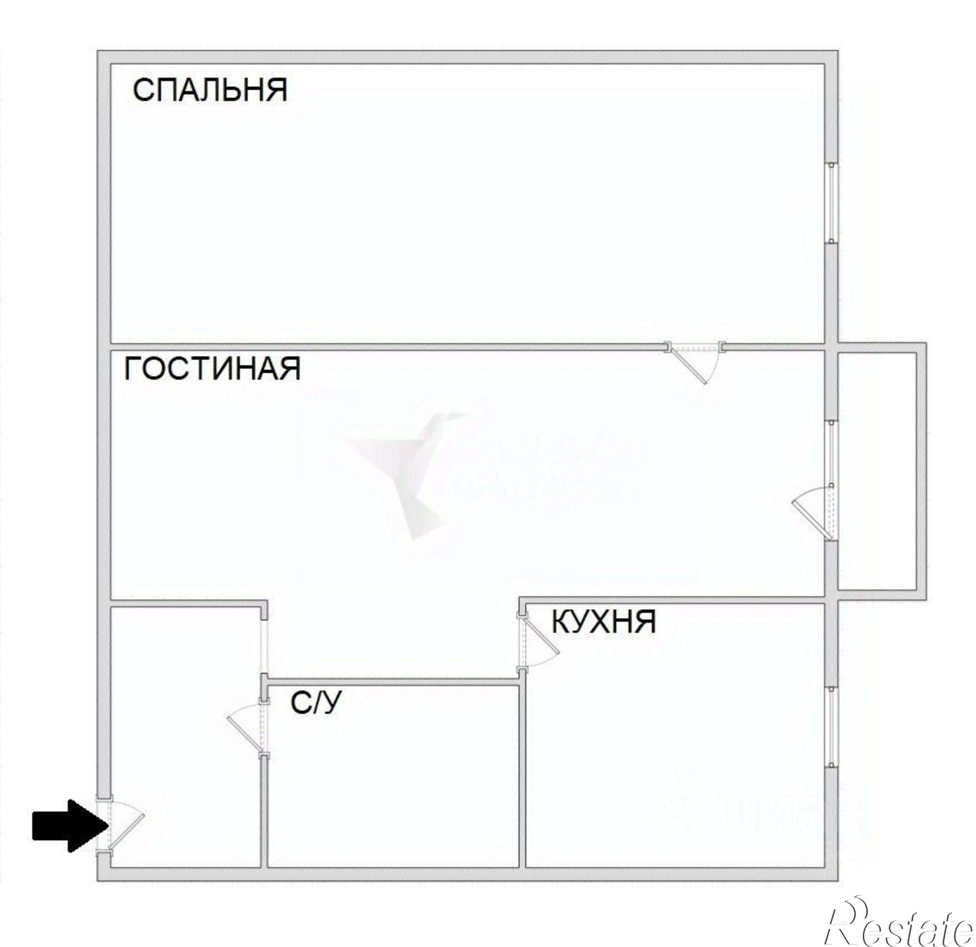 Купить квартиру за 4 550 000 рублей на улица Арсеньева, 1