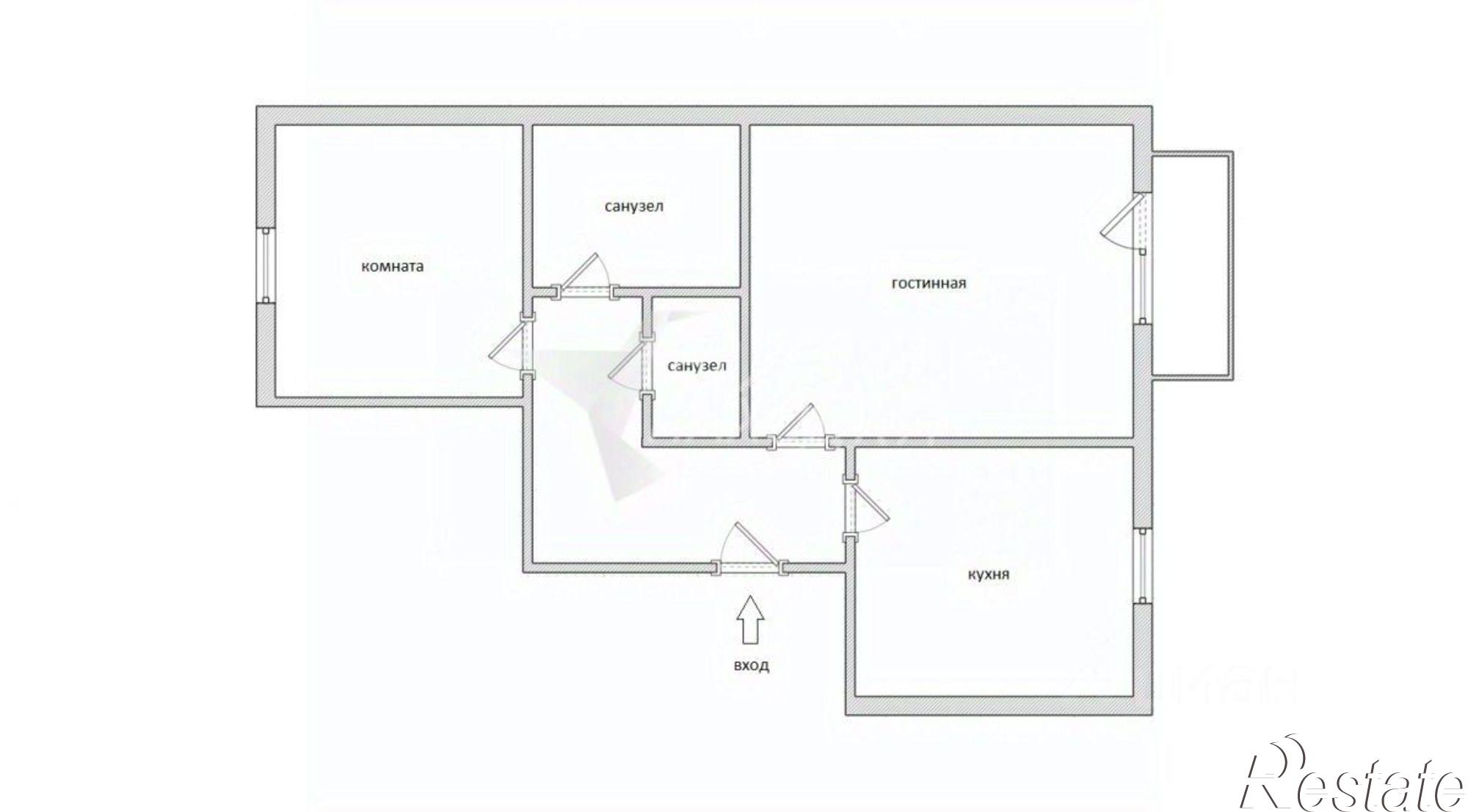 Купить квартиру за 5 500 000 рублей на улица Постышева, 43