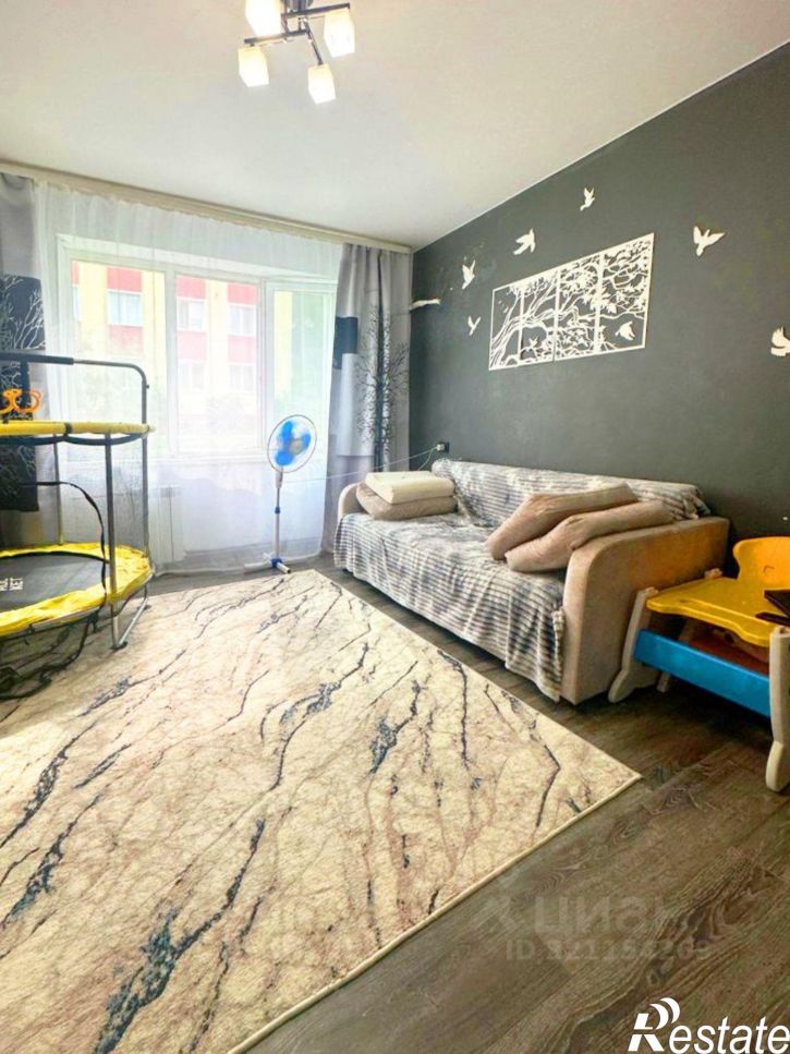 1-комн квартира улица Надежды, 19,  д. 19