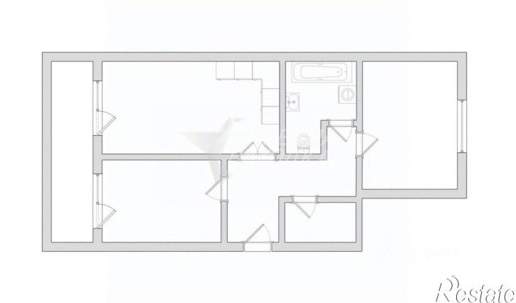 2-комн квартира Приморский проспект, 24,  д. 24