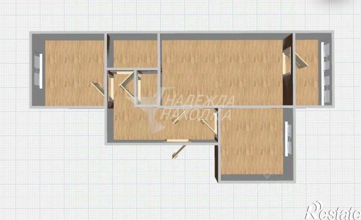 2-комн квартира Восточный проспект, 9,  д. 9