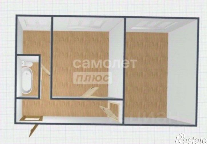 2-комн квартира улица Седова, 8,  д. 8