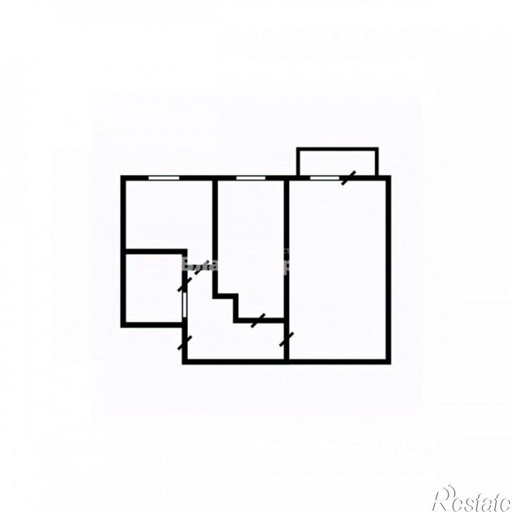 2-комн квартира Молодёжная улица, 6,  д. 6