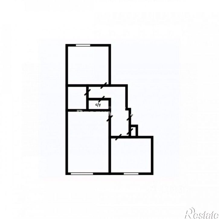 2-комн квартира Красноармейская улица, 19,  д. 19