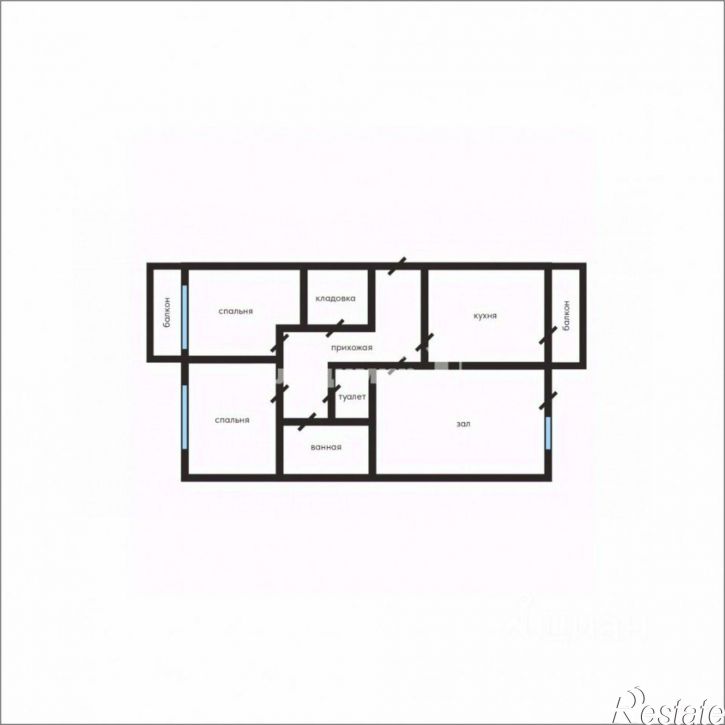 3-комн квартира улица Арсеньева, 23,  д. 23