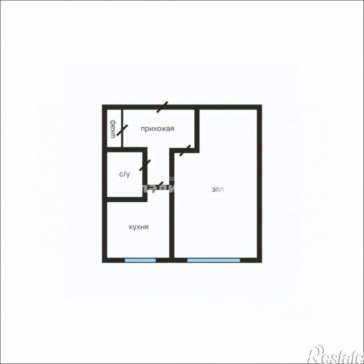 1-комн квартира ул Пограничная, 72,  д. 72