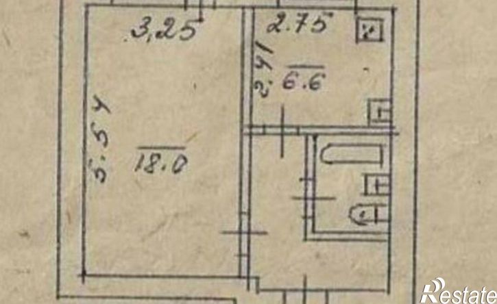 1-комн квартира улица Дзержинского, 5А,  д. 5А