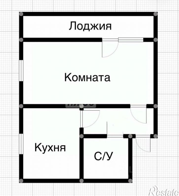 1-комн квартира улица Арсеньева, 27,  д. 27