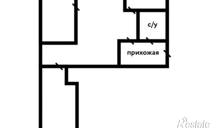 3-комн квартира ул Заводская, 14,  д. 14