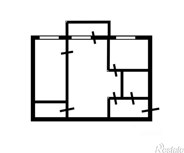 2-комн квартира ул Дальняя, 3,  д. 3